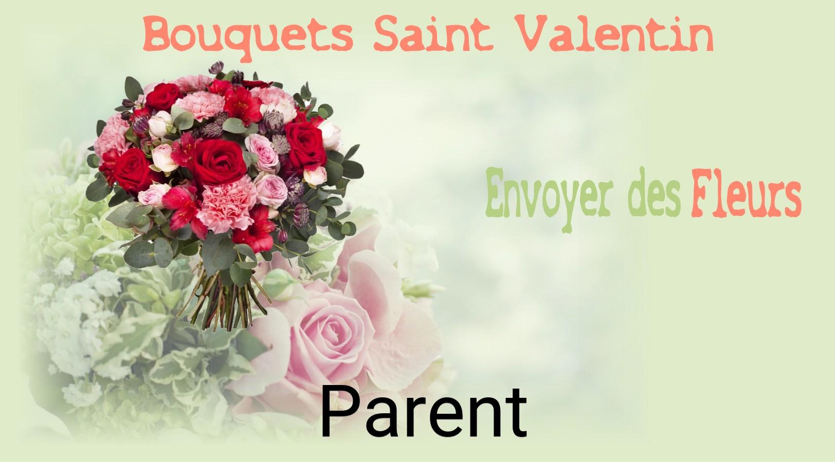 Roses de Saint-Valentin livrées à Parent